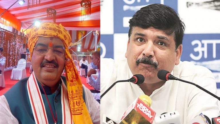 दलित होने के कारण केशव मौर्या को BJP ने भूमिपूजन में नहीं बुलाया: AAP सांसद संजय सिंह ने फैलाया झूठ
