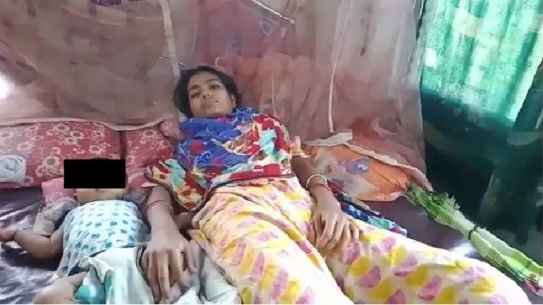 TMC नेता ने महिला के पेट में मारी लात, 3 महीने की बच्ची को भी पीटा: पति की हत्या करने आए थे गुंडे