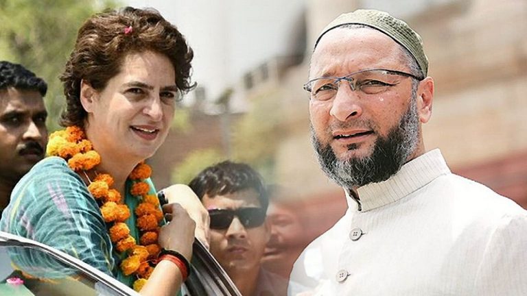 ओवैसी ने ‘बाबरी विध्वंस’ के लिए प्रियंका पर साधा निशाना, कहा- खुशी है कि अब नाटक नहीं कर रहे