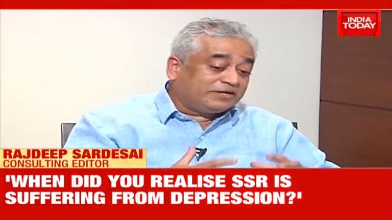आरोप भी रिया के, सफाई भी रिया की: सुशांत सिह राजपूत की मौत पर राजदीप की ‘अवसाद’ पत्रकारिता