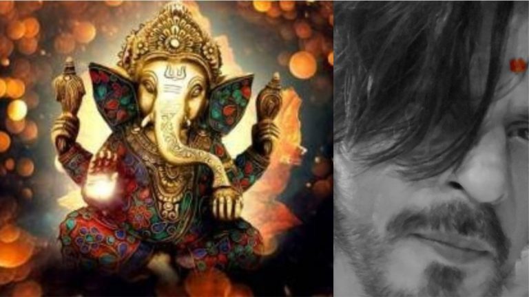 क्या तुम ला-इलाहा-इल्लल्लाह का मतलब भूल गए?- गणेश चतुर्थी पर तिलक लगाए शाहरुख को समझाया ‘इस्लाम’
