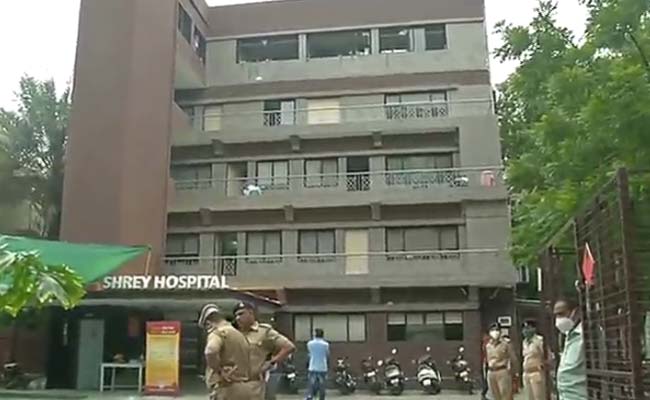 अहमदाबाद के अस्पताल में आग