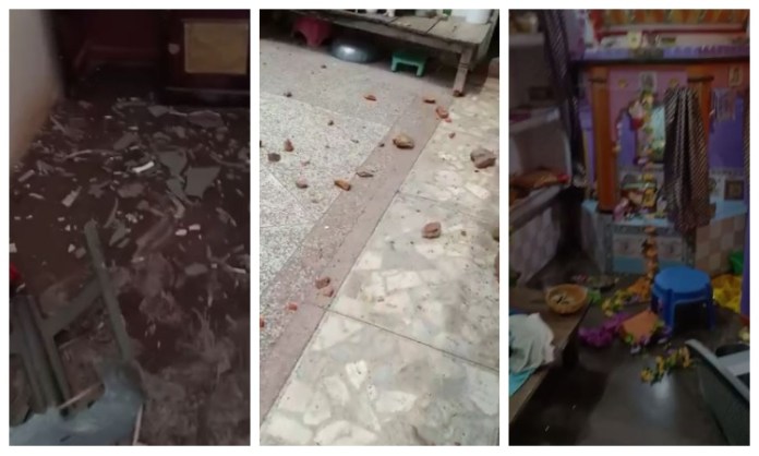 फेसबुक पोस्ट को लेकर हिंदू परिवार पर हमला
