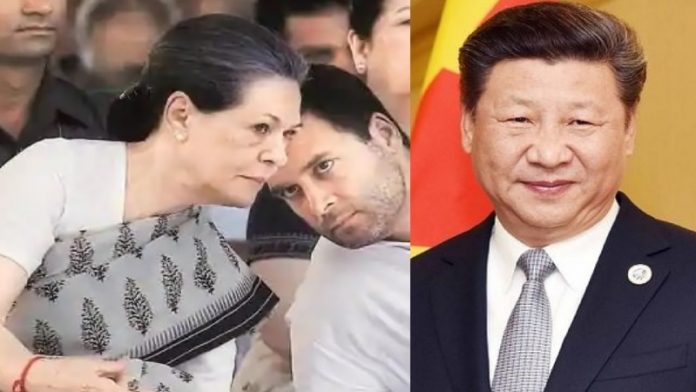 सोनिया गाँधी, राहुल, चीन