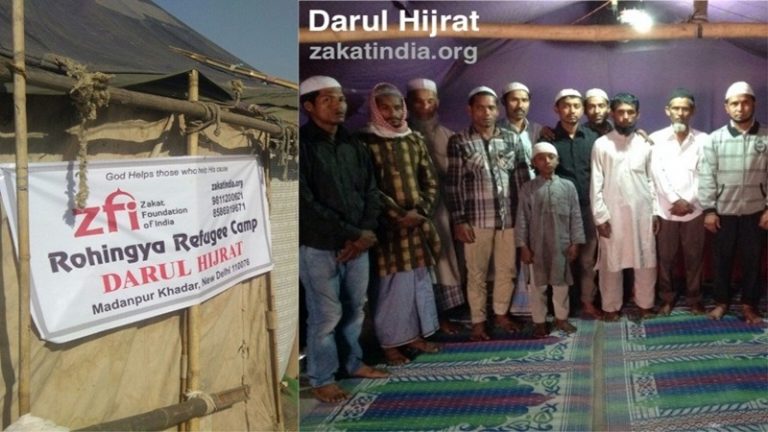रोहिंग्या घुसपैठियों के लिए दिल्ली में कॉलोनी, मस्जिद: जकात फाउंडेशन का सामने आया नक्शा