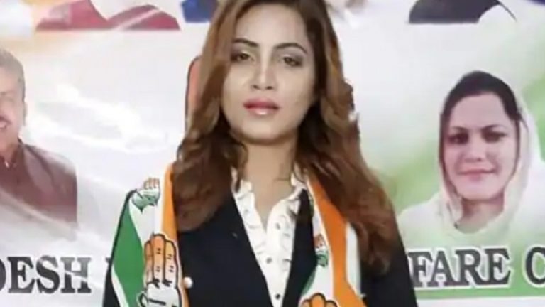 हरामखोर = आलसी, PoK पाकिस्तान का हिस्सा: कॉन्ग्रेसी नेता अर्शी खान ने टीवी डिबेट में दिया ये सारा ज्ञान