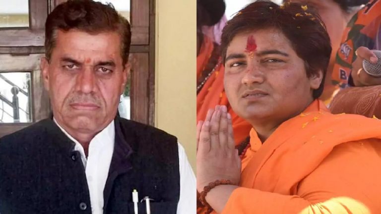 BJP सांसद साध्वी प्रज्ञा को जिस कॉन्ग्रेसी MLA ने जिंदा जलाने की दी थी धमकी, कोरोना वायरस से हुई मौत