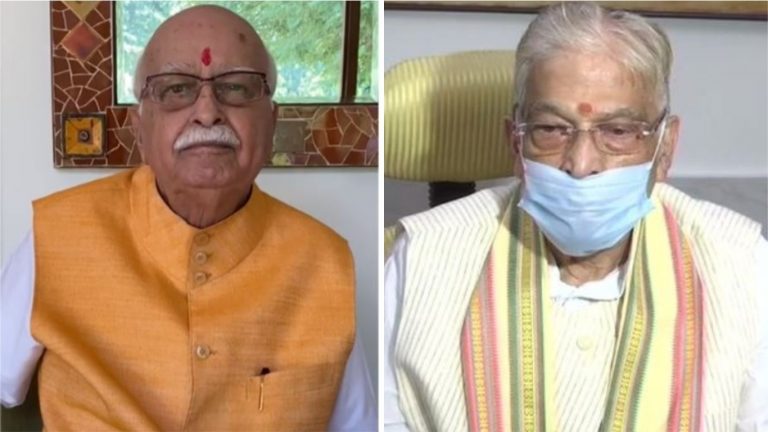‘जय श्री राम’ के उद्घोष के साथ आडवाणी ने जताई खुशी, जोशी ने कहा- सभी को अब मंदिर निर्माण को लेकर उत्साहित होना चाहिए