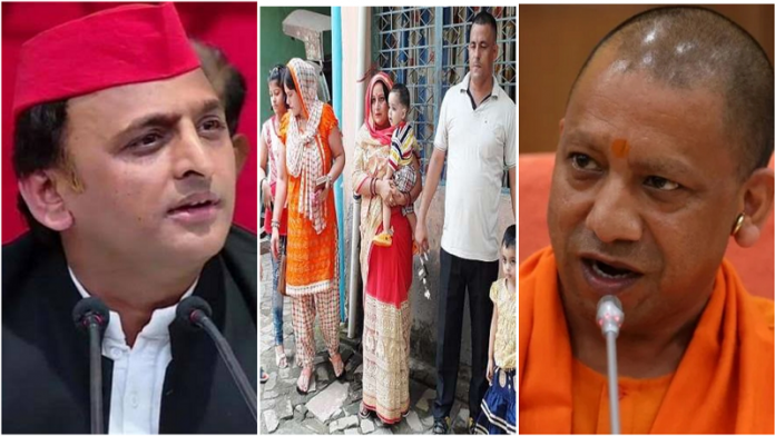 योगी राज में गॉंव लौटा फौजी का परिवार