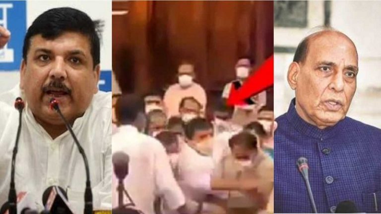 राज्यसभा में हंगामे पर घिरे AAP के संजय सिंह, राजनाथ ने कहा- दुखद, दुर्भाग्यपूर्ण और शर्मनाक