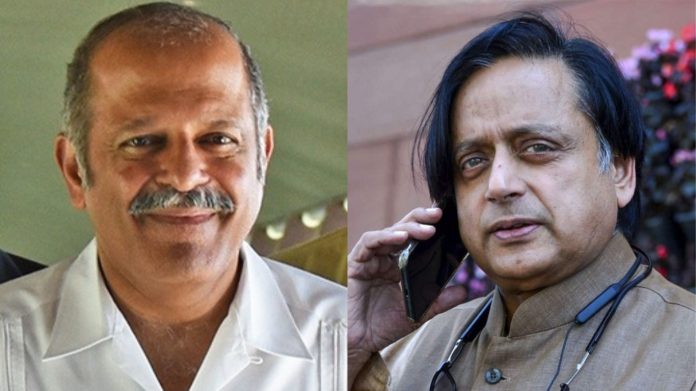 सूजन चिनॉय ने दिया शशि थरूर को जवाब