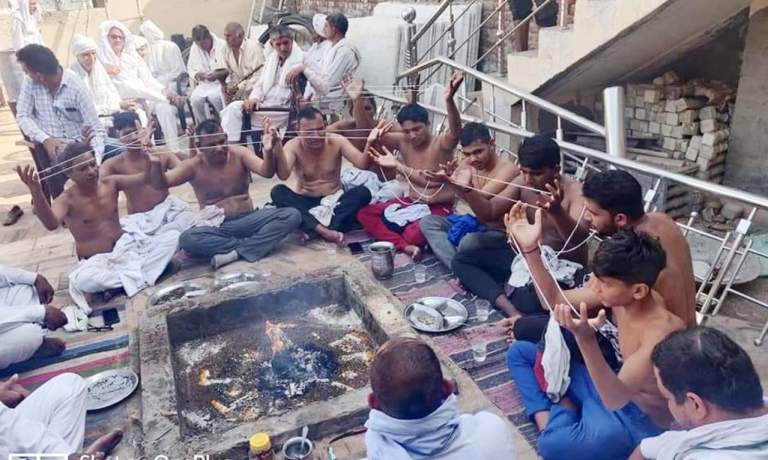 हरियाणा में 6 मुस्लिम परिवारों के 35 लोगों ने की घर वापसी, कहा- हमारे पूर्वज हिन्दू थे, दबाव बना कर उन्हें कराया गया था इस्लाम कबूल