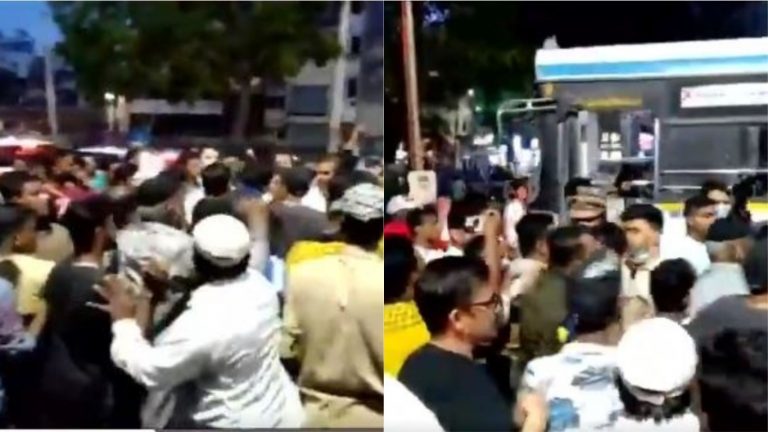 ओवैसी के इलाके में बाढ़ प्रभावितों से मिलने गए कॉन्ग्रेस नेता को AIMIM कार्यकर्ताओं ने जमकर कूटा, देखें वीडियो