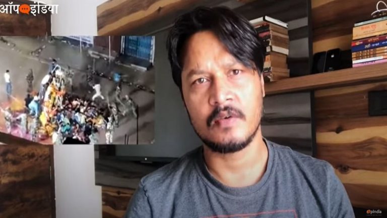मुंगेर दुर्गा विसर्जन पर चली गोलियाँ: पुलिस पर हिंसा का आरोप | Ajeet Bharti Video on Munger Durga Visarjan violence 2020