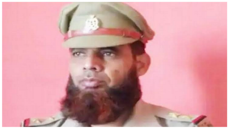 दाढ़ी नहीं कटाने पर यूपी पुलिस के SI इंतसार अली को किया गया सस्पेंड, 3 बार एसपी से मिल चुकी थी चेतावनी