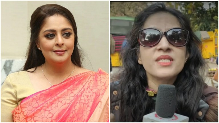 कॉन्ग्रेस नेता नगमा ने फैलाई फेक न्यूज, CAA विरोधी प्रदर्शनकारी अल्वी को बताया वाजपेयी की भतीजी
