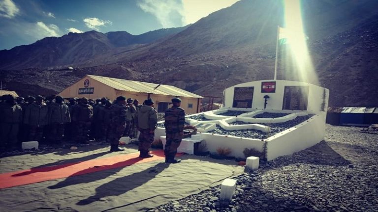 गलवान में बलिदान हुए भारत के 20 सैनिकों की याद में लद्दाख में बना वॉर मेमोरियल: चीनी सैनिकों को पहुँचाई थी भारी क्षति