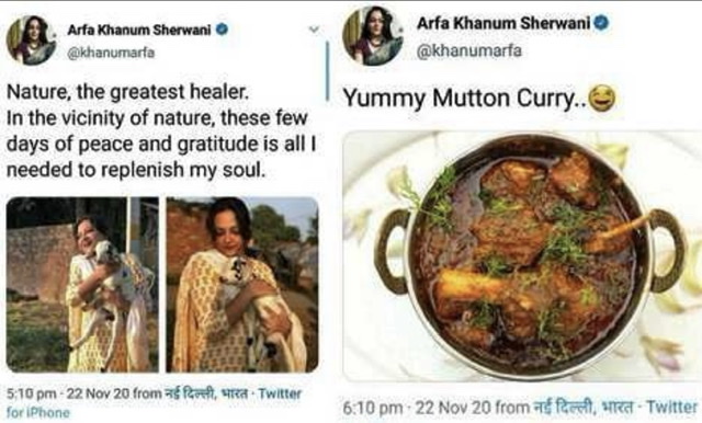 क्या आरफा खा गई वही बकरी?