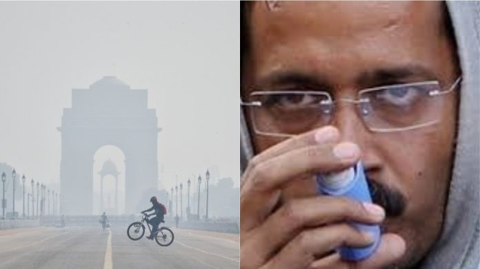 केजरीवाल सरकार, प्रदूषण