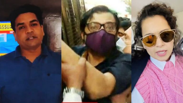 ‘कितनों का गला दबाएगी सोनिया सेना, सच्चाई दिखाना गलती है?: अर्णब गोस्वामी के साथ खड़े हुए कंगना और कपिल मिश्रा