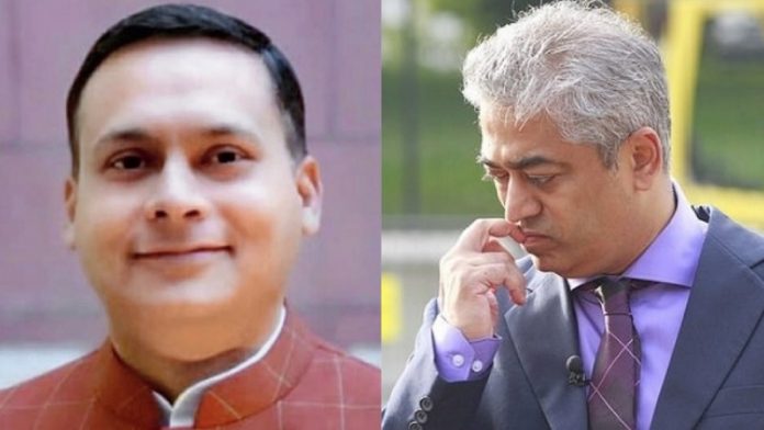 राजदीप सरदेसाई, अमित मालवीय