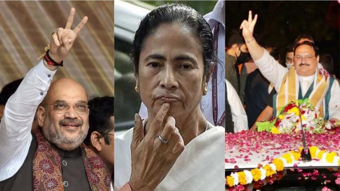 पश्चिम बंगाल, जेपी नड्डा और अमित शाह