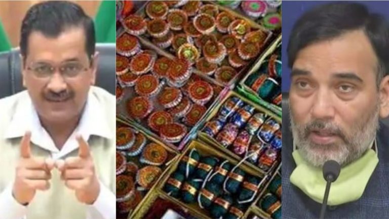 CM केजरीवाल ने दीवाली से पहले पटाखों के इस्तेमाल व बिक्री पर लगाया बैन: उल्लंघन पर ₹1 लाख तक का जुर्माना