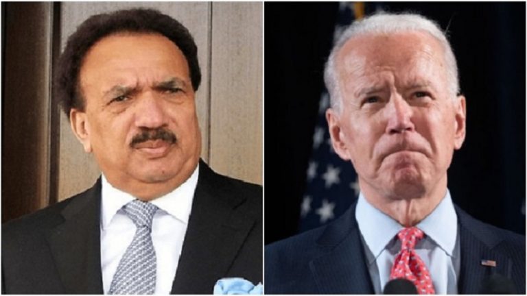 बात जो बाइडेन से और फोटो 12 साल पहले के US प्रेसिडेंट की… Pak के पूर्व गृहमंत्री की सोशल मीडिया बेइज्जती