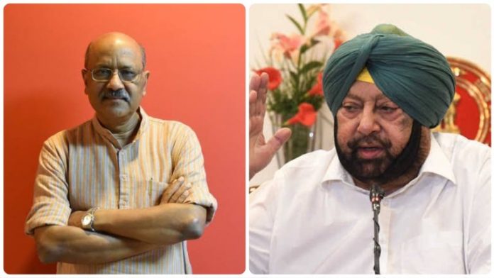 अमरिंदर सरकार का बचाव करते हुए मोदी सरकार का विरोध - शेखर गुप्ता