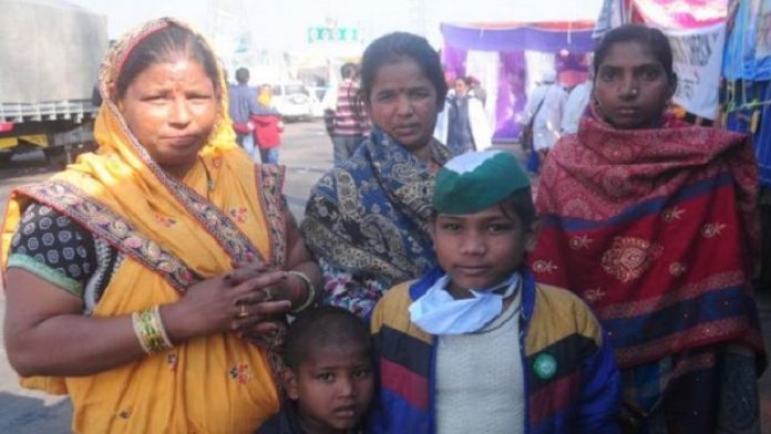 किसान आंदोलन भीड़