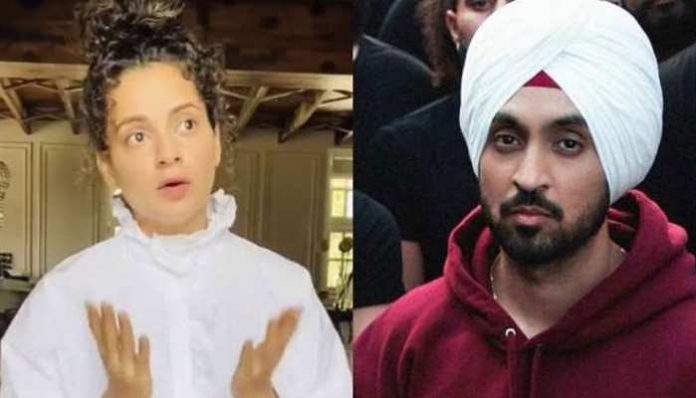 कंगना दिलजीत दोसांझ ट्विटर जंग