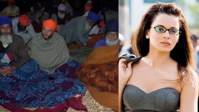किसान आंदोलन, कंगना रनौत