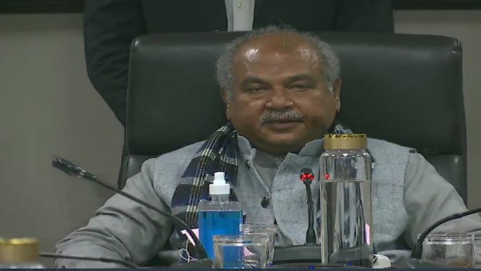 कृषि मंत्री नरेंद्र सिंह तोमर