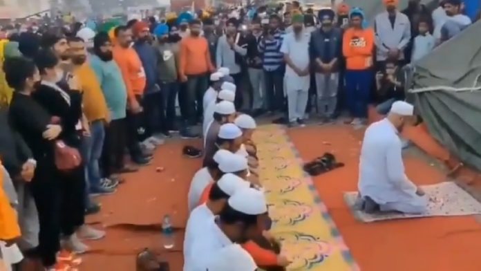 सिख, मुस्लिम, नमाज, किसान