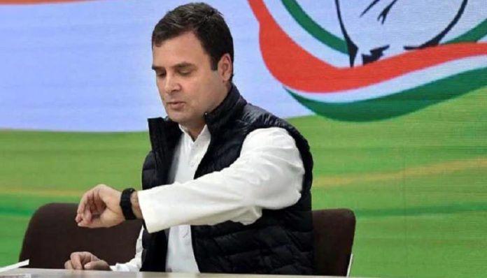 राहुल गाँधी रक्षा मीटिंग