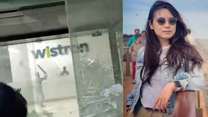 Wistron, तोड़फोड़, कर्नाटक, iPhone, चीन