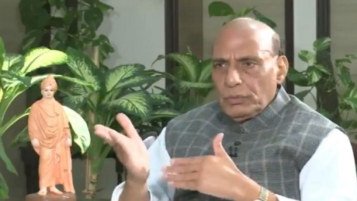 केंद्रीय रक्षा मंत्री राजनाथ सिंह