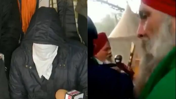 किसान नेताओं शूट नकाबपोश