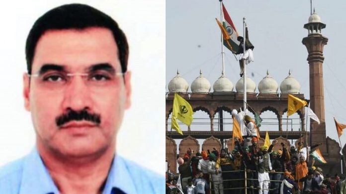 किसान आंदोलन दंगाई लालकिला