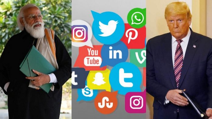 मोदी, ट्रम्प, सोशल मीडिया