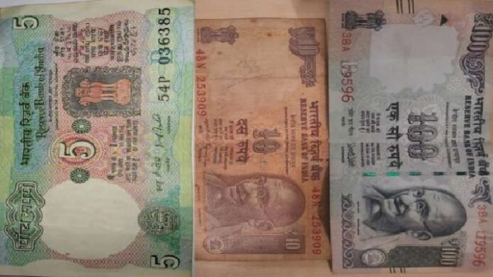 100, 10, नोट, RBI