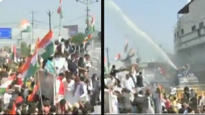 कॉन्ग्रेस का राजभवन मार्च