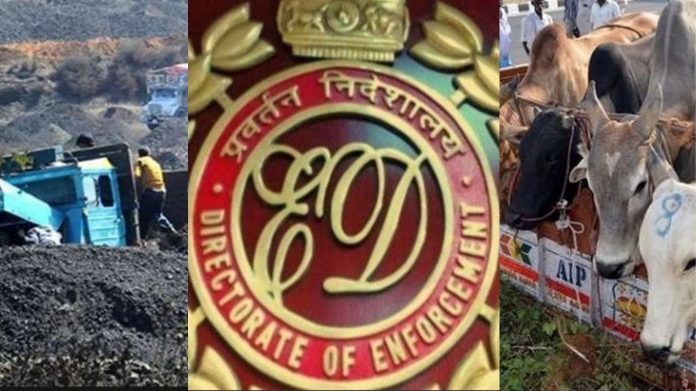 बंगाल में ED की छापेमारी
