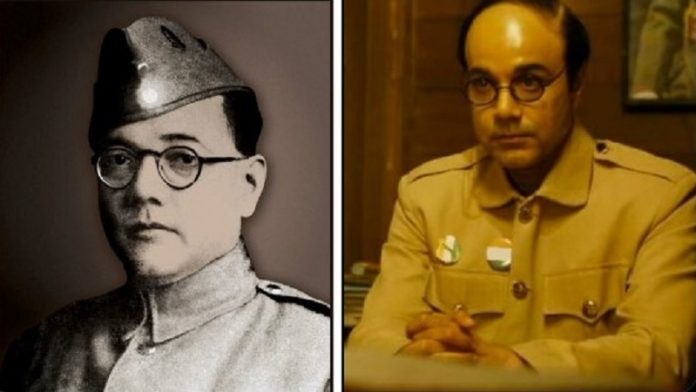 नेताजी की असल तस्वीर और उनका किरदार निभाने वाले प्रसनजीत चटर्जी