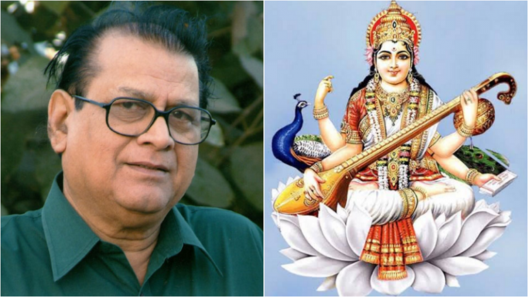 मंच पर माँ सरस्वती की तस्वीर से भड़का मराठी कवि, हटाई नहीं तो ठुकराया अवॉर्ड