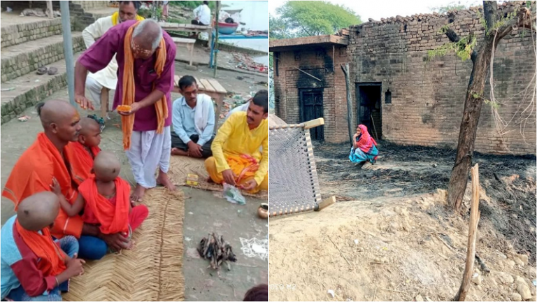 3 महीने पहले इस्लाम छोड़ मोहम्मद अनवर बने थे देव प्रकाश, कट्टरपंथियों ने जला डाला घर: एक्शन में UP पुलिस