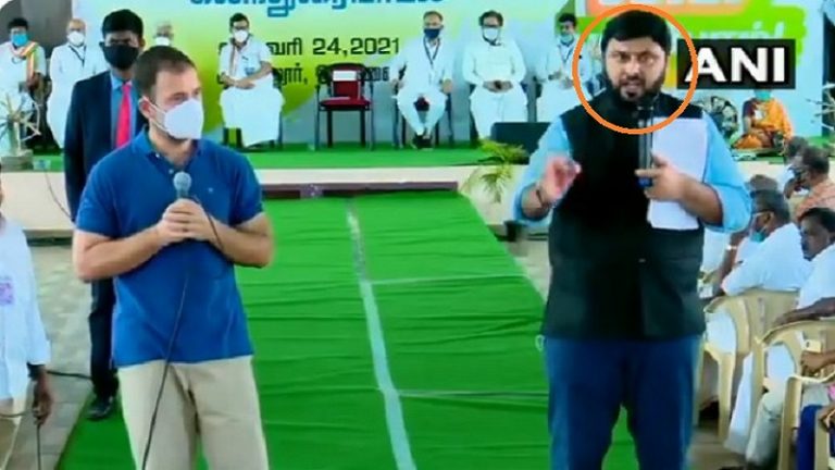राहुल गाँधी बोले- किसान मजबूत होते तो सेना की जरूरत नहीं होती… अनुवादक मोहम्मद इमरान बेहोश हो गए