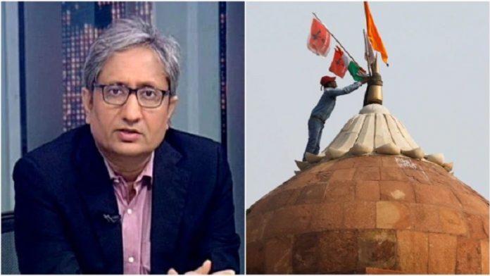 NDTV रवीश किसान रैली