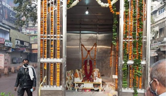 चाँदनी चौक में दोबारा बनाया गया हनुमान मंदिर