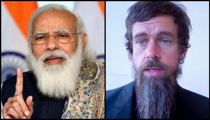 नरेंद्र मोदी, जैक डोर्सी